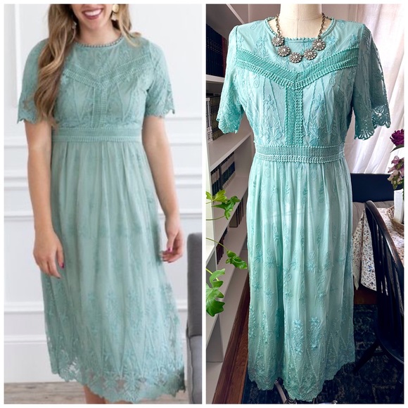 Polagram Dresses & Skirts - Polagram Midi Length Dress